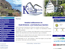 Tablet Screenshot of kublihaus.ch